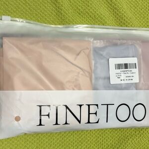NWT - Fine Too 6 Pack XL Woman’s Seamless No Show Panties- Multi Color